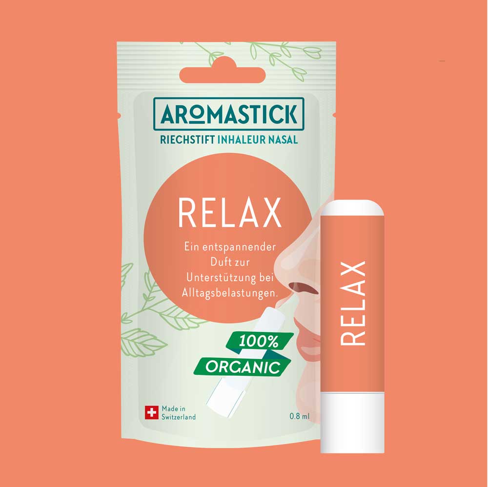 Aromastick Relax - Entspannender Riechstift