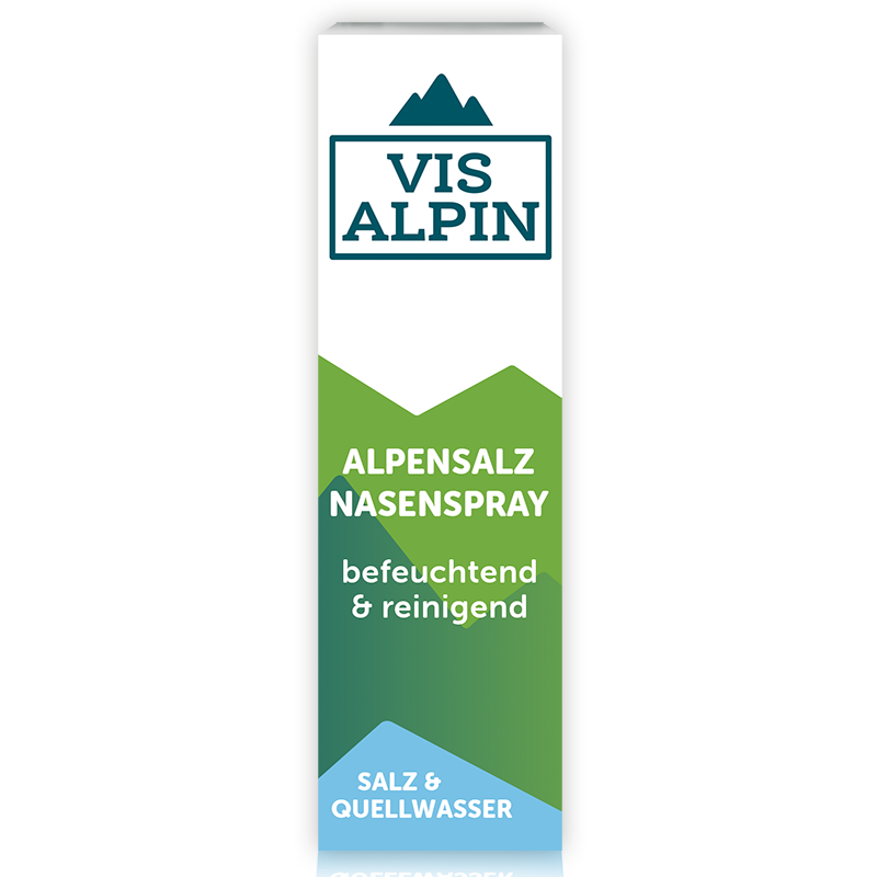 VIS ALPIN Alpensalz Nasenspray - wirkt befeuchtend und reinigend